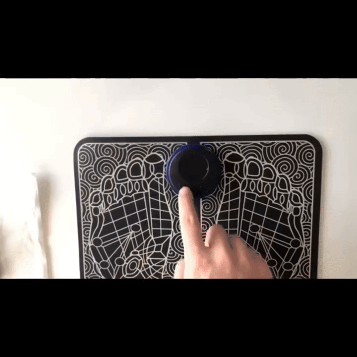 EMS Foot Massager Mat For Neuropathy & Plantar Fasciitis Relief