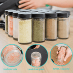 18 Jar Rotating Spice Rack Organizer With 360 Degree Access Storage