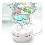 Portable 2 In 1 Mini Washing Machine With Ultrasonic Cleaning Power