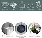 Portable 2 In 1 Mini Washing Machine With Ultrasonic Cleaning Power