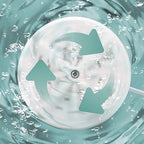 Portable 2 In 1 Mini Washing Machine With Ultrasonic Cleaning Power