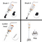 3 In 1 Wireless Vacuum Cleaner With Strong Suction And LED Light