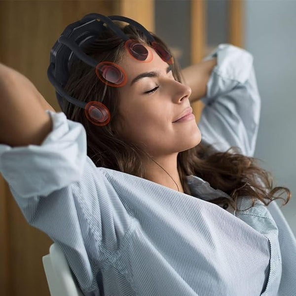 360° Ultra Electric Head Massager For Scalp Relaxation & Relief