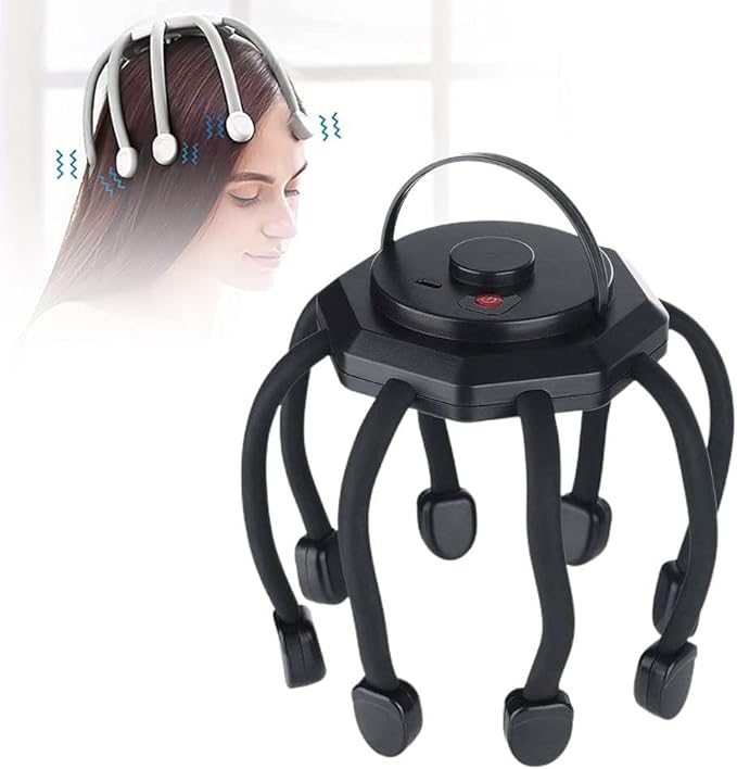 360° Ultra Electric Head Massager For Scalp Relaxation & Relief