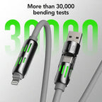 4-in-1 Universal USB Charging Cable for Multiple Devices