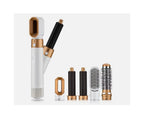 5 In 1 Hot Air Hair Brush Styler For Straightening Curling And Volume