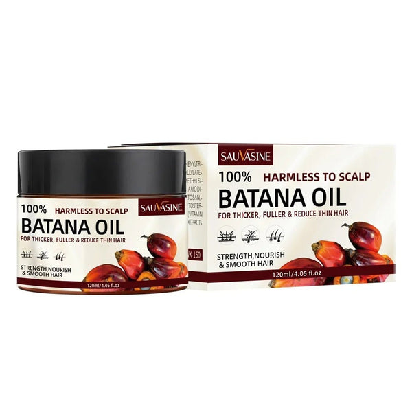SAUVASINE Pure Batana Hair Oil For Thicker Fuller Hair Growth & Repair