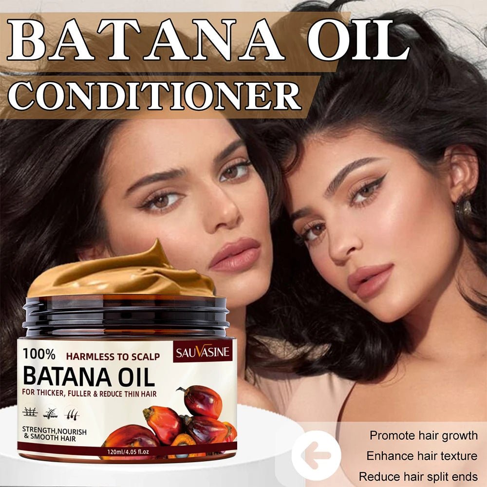 SAUVASINE Pure Batana Hair Oil For Thicker Fuller Hair Growth & Repair