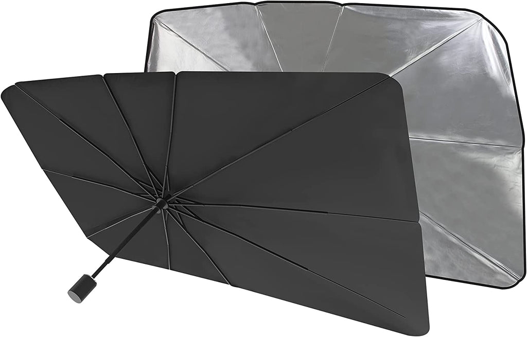 Car Windshield Sun Shade Umbrella For UV Protection And Cooler Interiors