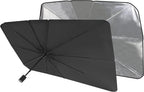 Car Windshield Sun Shade Umbrella For UV Protection And Cooler Interiors
