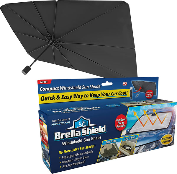 Car Windshield Sun Shade Umbrella For UV Protection And Cooler Interiors