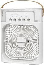 Mini Frost Fan Portable Cooling With Ice Water Misting Oscillating