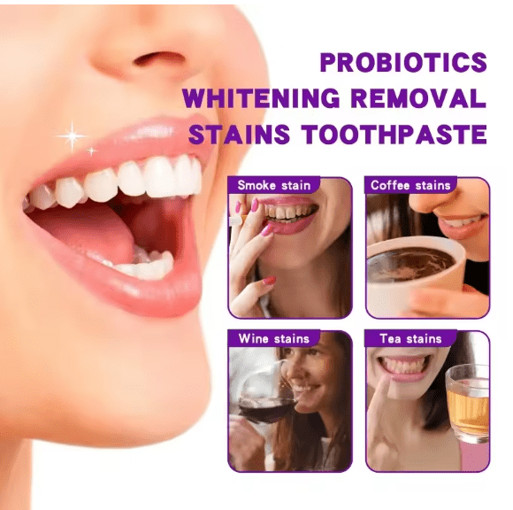 Deep Clean Whitening Toothpaste Travel Friendly Fluoride Fresh Breath