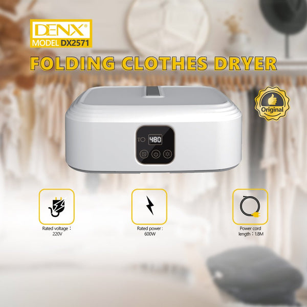 Denx Folding Clothes Dryer for Quick Drying in Small Home Spaces