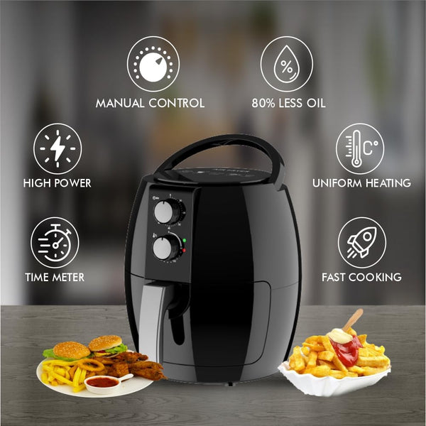 DLC Air Fryer 3.6L 360 Hot Air Circulation Crispy Healthy Cooking