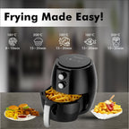 DLC Air Fryer 3.6L 360 Hot Air Circulation Crispy Healthy Cooking