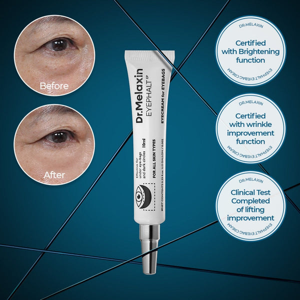 Dr Melaxin Eyephalt Eye Cream For Under Eye Bags Dark Circles & Puffiness