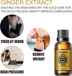 EELHOE Pure Ginger Essential Oil For Body Massage & Muscle Tension Relief