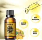 EELHOE Pure Ginger Essential Oil For Body Massage & Muscle Tension Relief