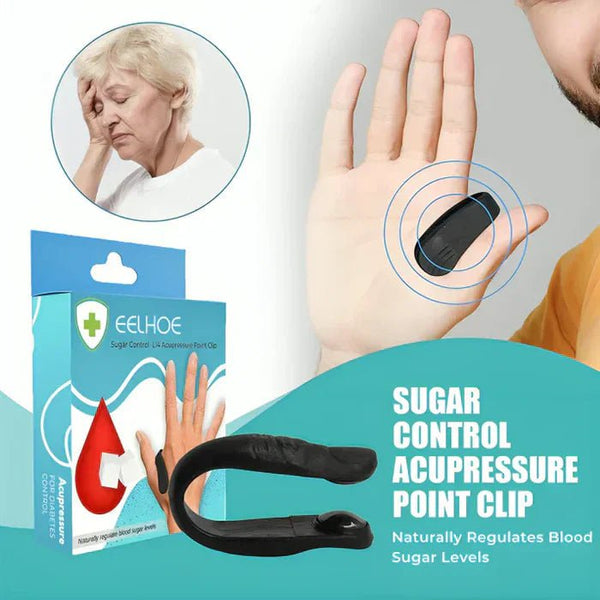 EELHOE Sugar Control LI4 Acupressure Clip For Natural Wellness