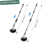 Electric Cleaning Brush with Multi-Head Power Scrubber for Home