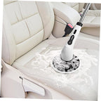 Electric Cleaning Brush with Multi-Head Power Scrubber for Home