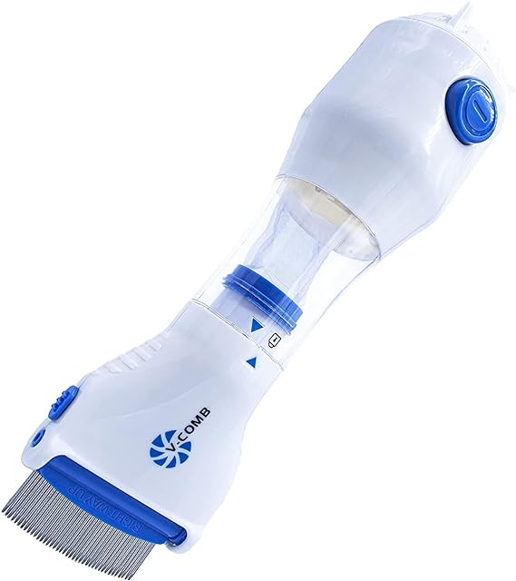 Natural Electric Head Lice Comb Suction Powered Chemical Free Treatment