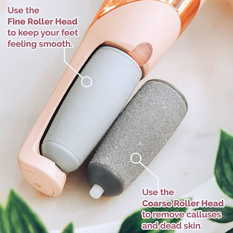 Rechargeable Electric Pedicure Foot File Callus Remover With 2 Speeds