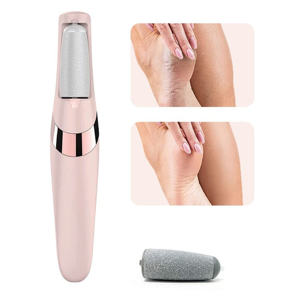 Rechargeable Electric Pedicure Foot File Callus Remover With 2 Speeds