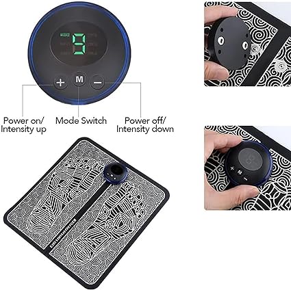 EMS Foot Massager Mat For Neuropathy & Plantar Fasciitis Relief