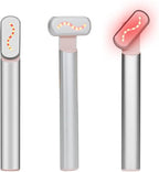 Portable Skincare Wand With Red & Blue Light Microcurrent Therapy
