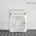 Mini Frost Fan Portable Cooling With Ice Water Misting Oscillating