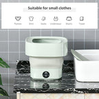 Portable Foldable Mini Laundry Machine For Travel & Small Spaces