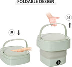 Portable Foldable Mini Laundry Machine For Travel & Small Spaces