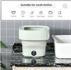 Portable Foldable Mini Laundry Machine For Travel & Small Spaces