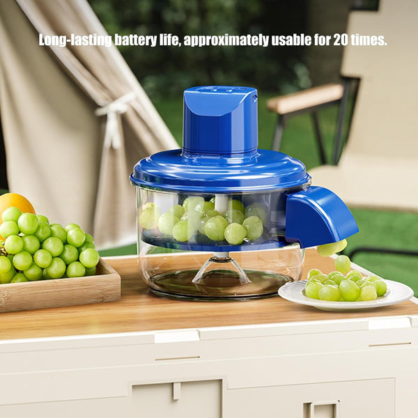 Fruit and Vegetable Peeler with Container for Fast Kitchen Prep