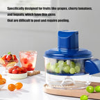 Fruit and Vegetable Peeler with Container for Fast Kitchen Prep