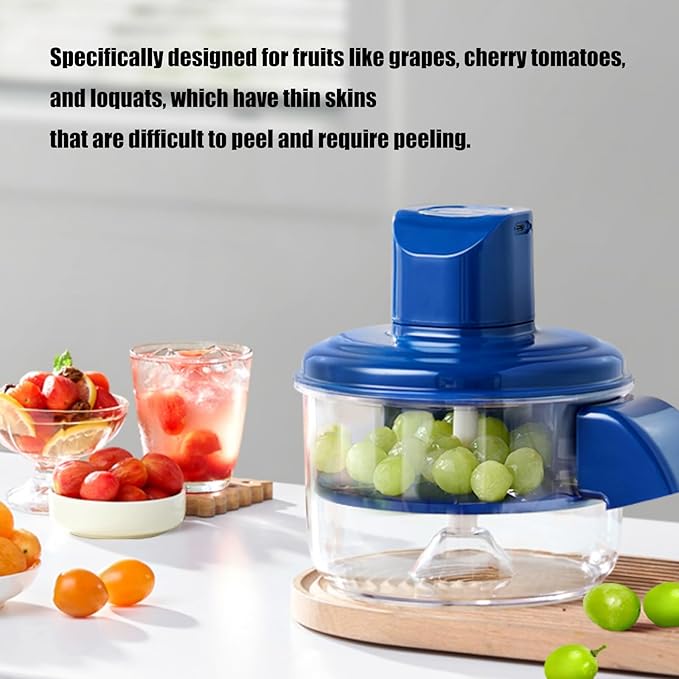 Fruit and Vegetable Peeler with Container for Fast Kitchen Prep