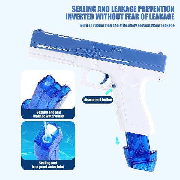 Glock Style Rechargeable Electric Water Gun For Summer Pool Battles