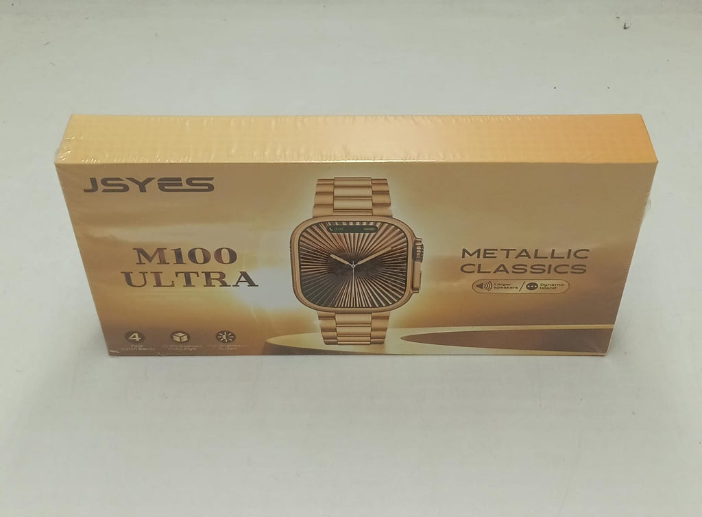 Luxury Gold Smart Watch Apple Watch Style Metal Strap HD Touch