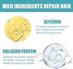 Protein Correction Hair Straightening Cream Dry Frizz Damage Repair