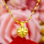 Heart Shaped Memorial Necklace Meaningful Keepsake Jewelry