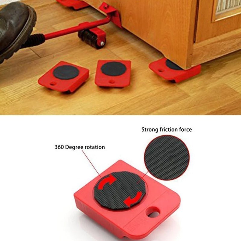 Heavy Duty Furniture Mover Set for Easy Home Lifting & Rolling