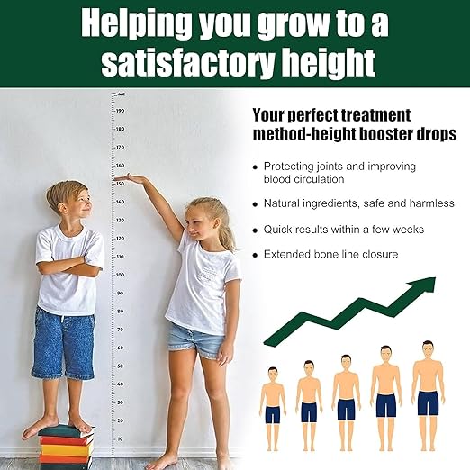 Height Booster Drops for Kids Healthy Growth Formula 30ML