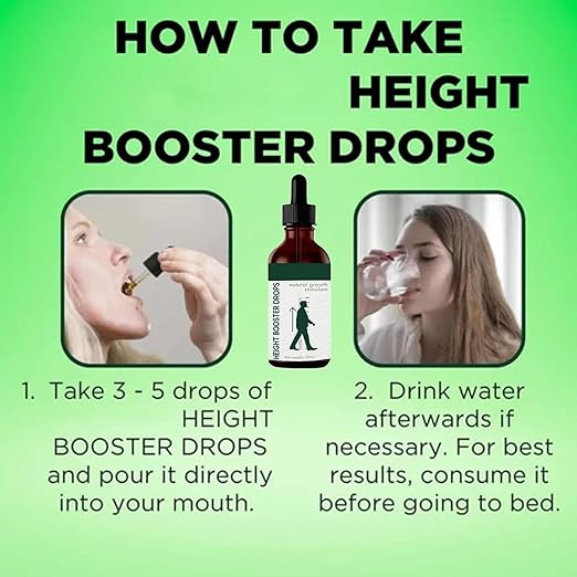 Height Booster Drops for Kids Healthy Growth Formula 30ML