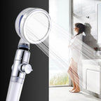High Pressure Turbocharged Shower Head With Water Purification Filter
