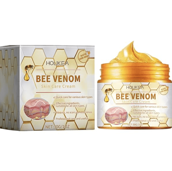 HOUKEA Bee Venom Skin Care Cream For Anti Aging & Firming Elasticity Care