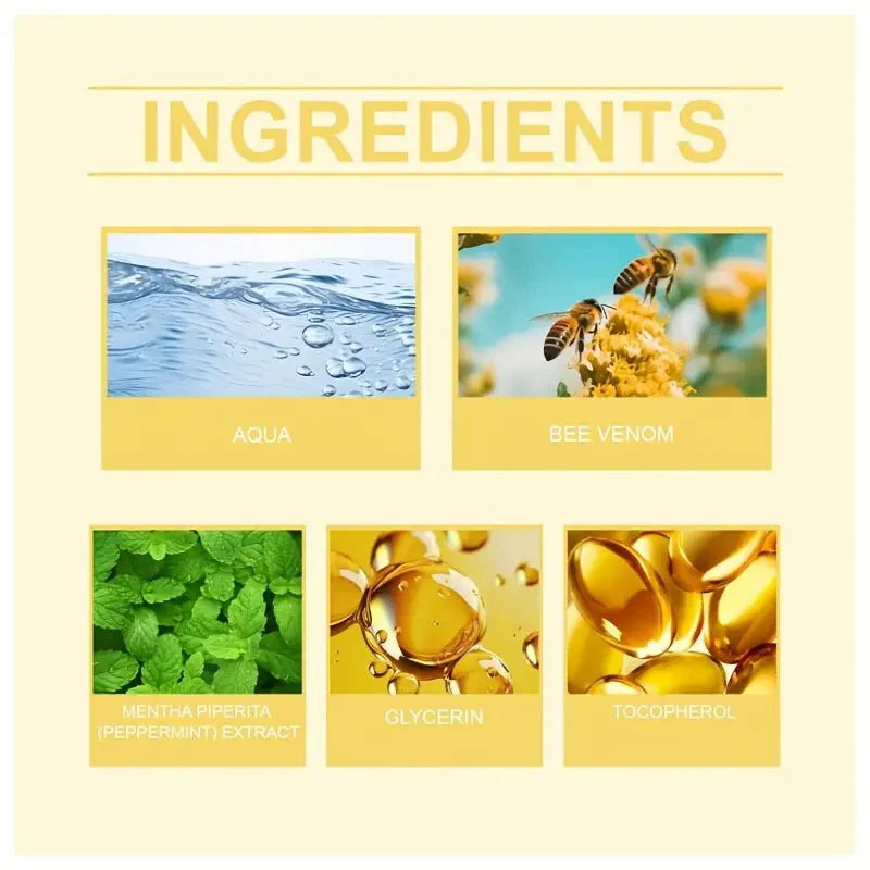 HOUKEA Bee Venom Skin Care Cream For Anti Aging & Firming Elasticity Care