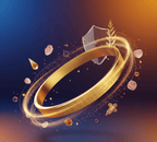 Islamic Ayat ul Kursi Gold-Tone Bangle Bracelet For Men Women