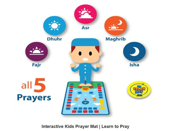 Interactive Islamic Prayer Mat For Children Educational Learning Tool
